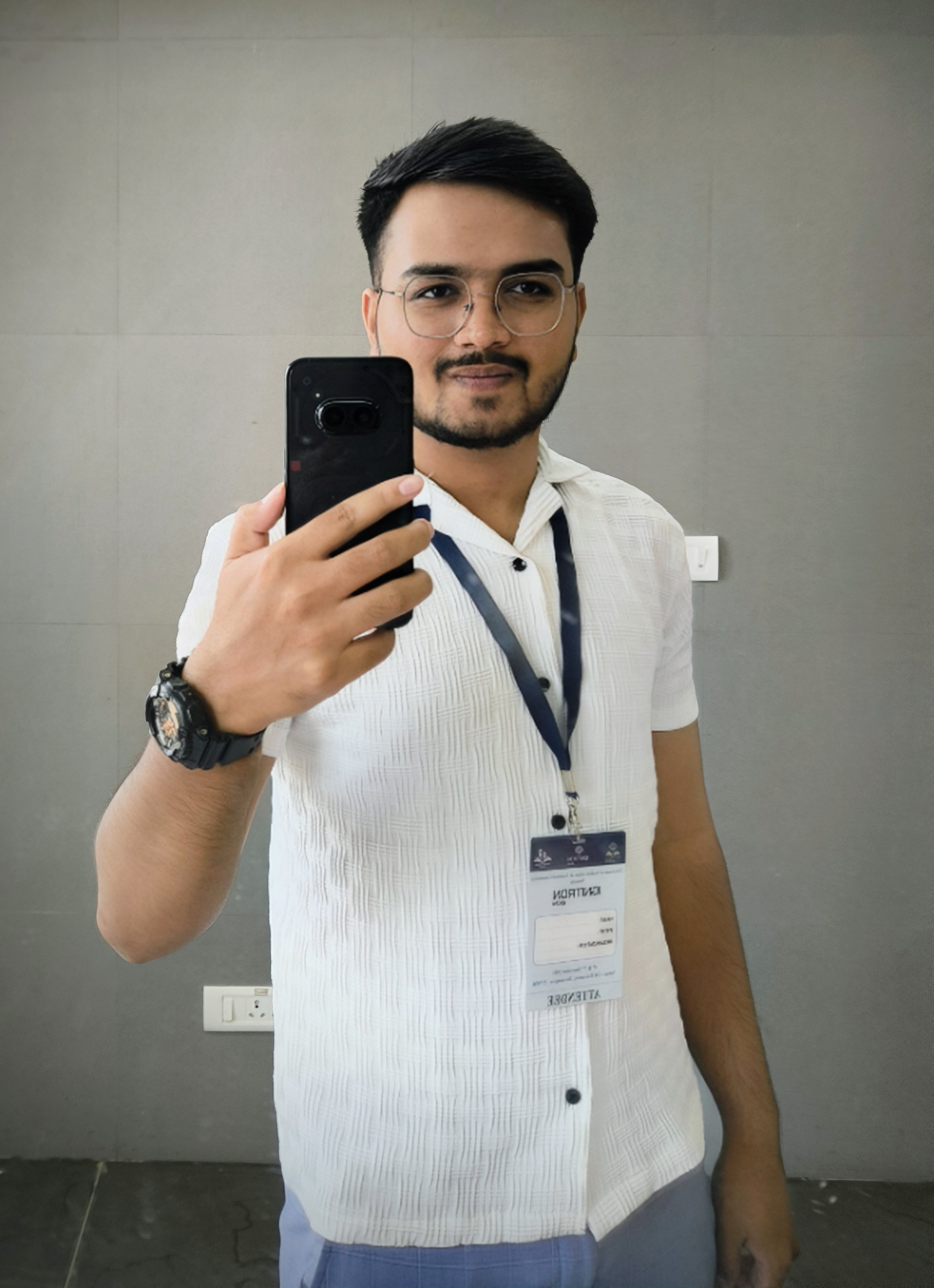 Working during the hackathon